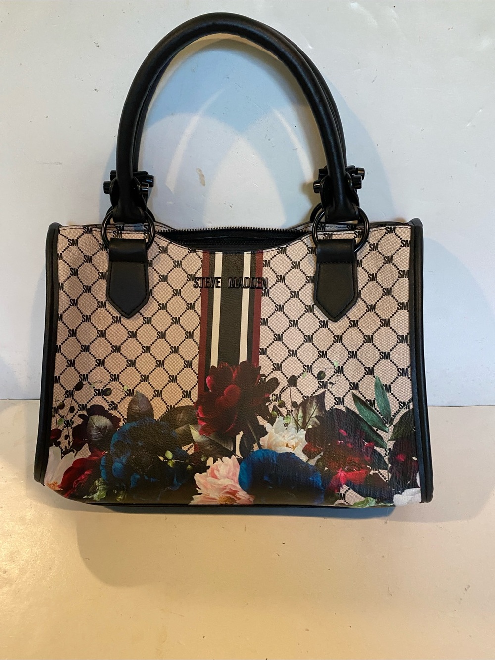 Steve Madden Floral Print Satchel